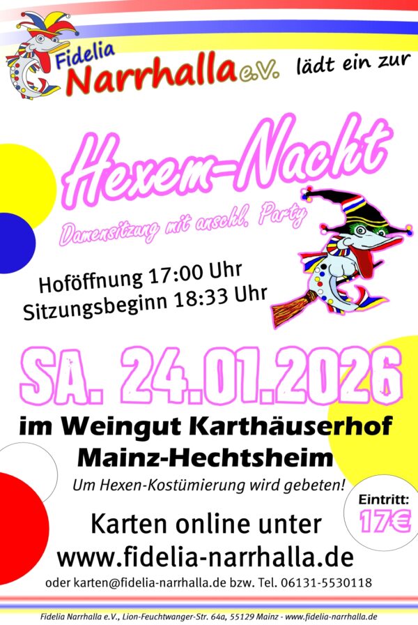 24.01.2026 - Hexem-Nacht - Damensitzung